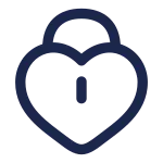 Heart Lock SVG Icon